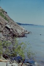 View north along the beach